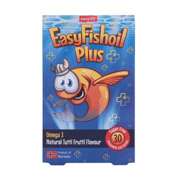 Easy Vit Fishoil Plus Omega 3 For Children 