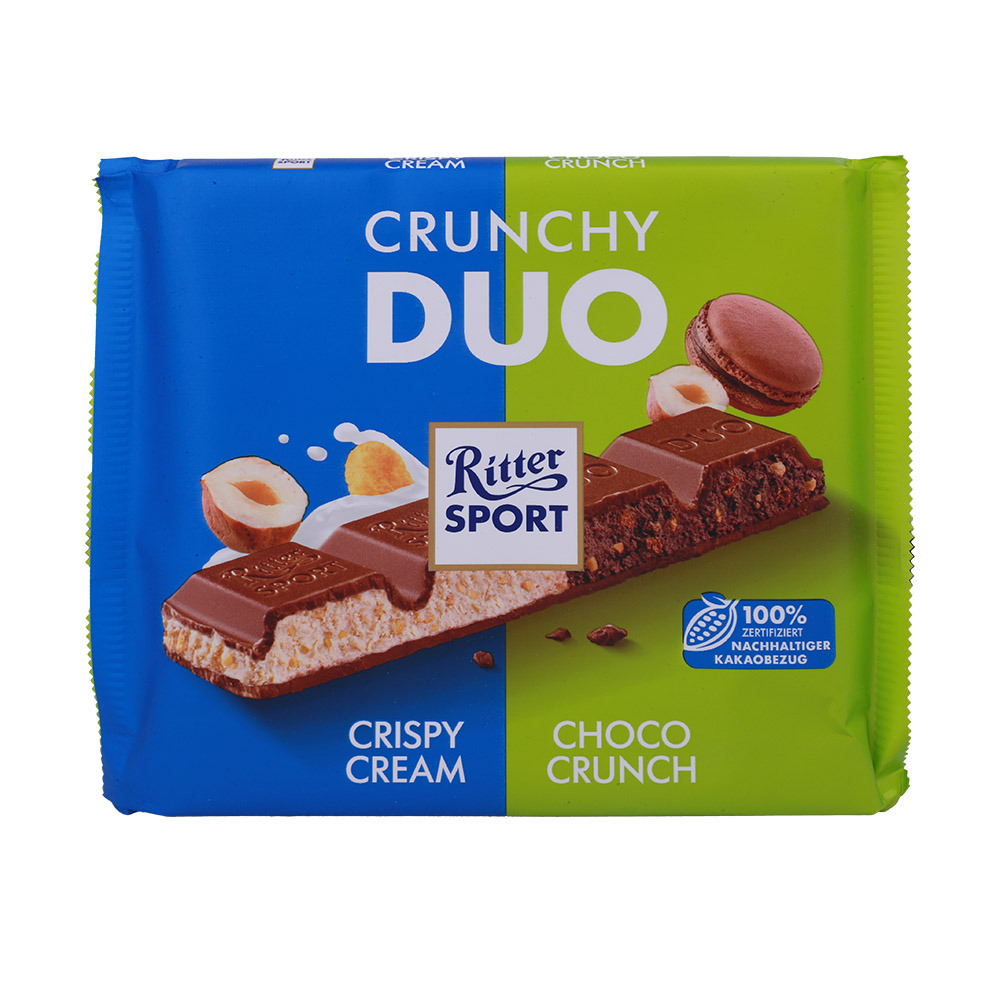 Ritter Sport Crunchy Duo Chocolate 218g