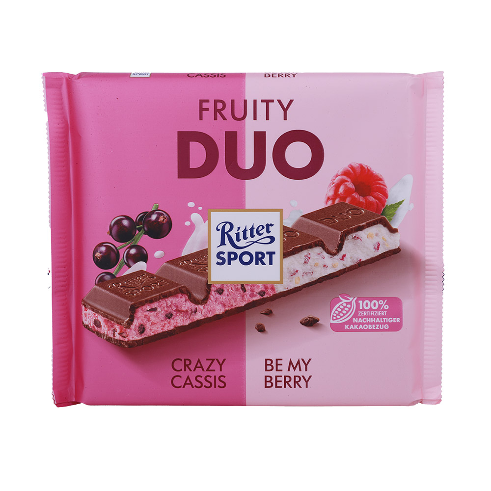 Ritter Sport Fruity Duo Chocolate 218g