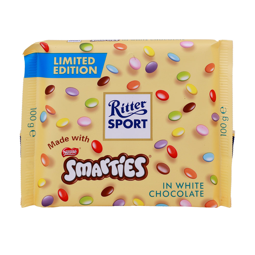 Ritter Sport Smarties White Chocolate 100g