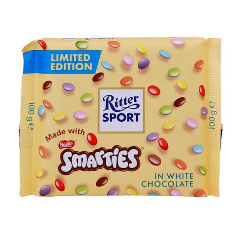 Ritter Sport Smarties White Chocolate 100g 
