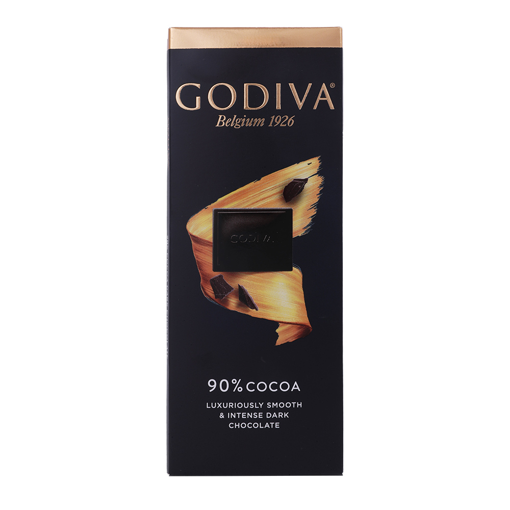 Godiva 90% Cocoa Dark Chocolate 90g