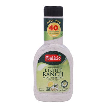 Delicio Light Ranch Salad Dressing 267ml 