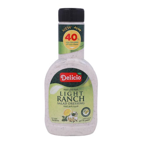 Delicio Light Ranch Salad Dressing 267ml 