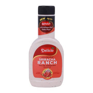 Delicio Sriracha Ranch Salad Dressing 267ml 