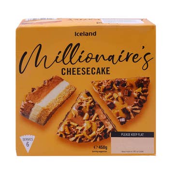 Iceland Millionaire's Cheesecake 450g 