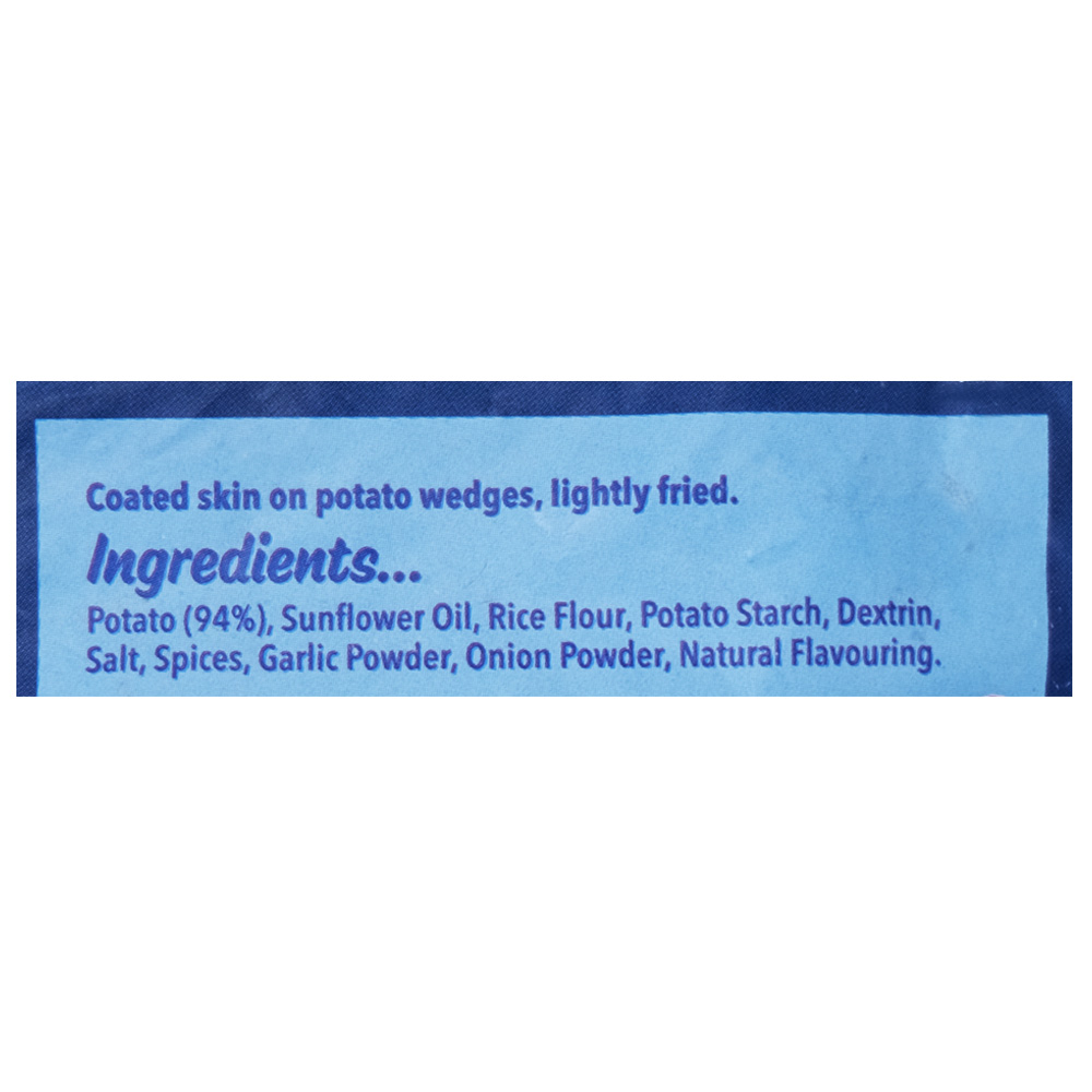 Aunt Bessies Lightly Seasoned Potato Wedges 750g back image