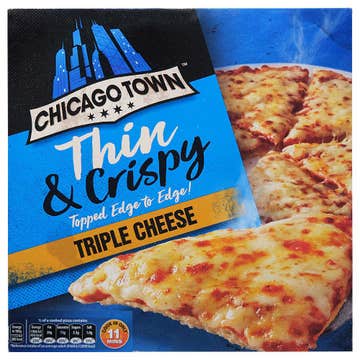 Chicago Town Triple Cheese Thin & Crispy 305g 
