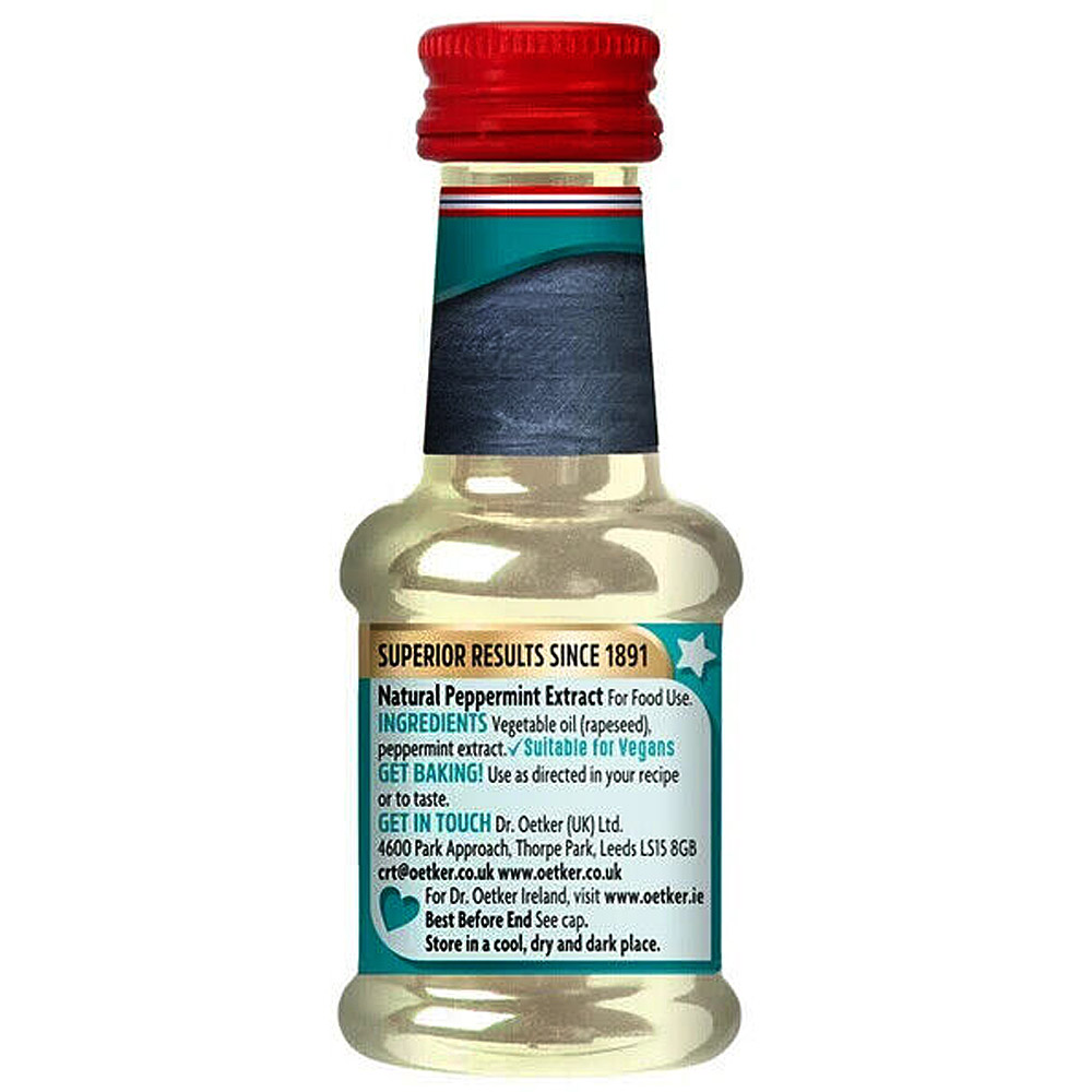 Dr Oetker Natural American Peppermint Extract 35ml - Bahrain Alosraonline store