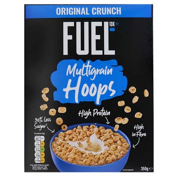Fuel Multigrain Hoops Original Crunch 350g 