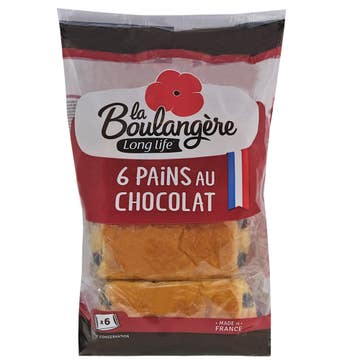 La Boulangere 6 Pains Au Chocolat 270g