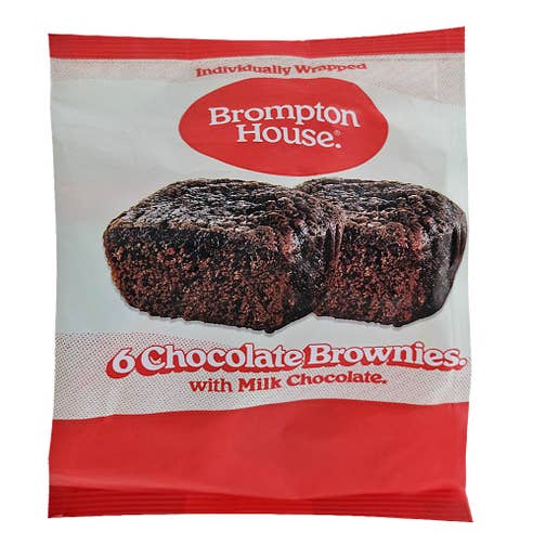 Brompton House 6pk Chocolate Brownies 150g – Available at Alosra Online Supermarket
