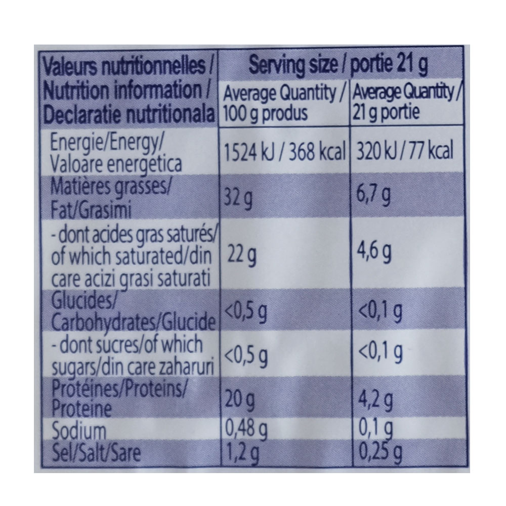 Ile De France Normantal Slices 150g left side image