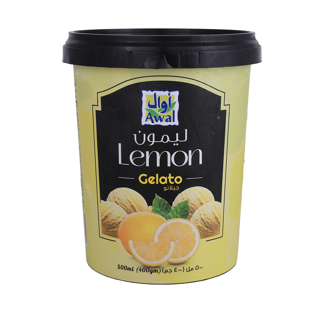 Awal Lemon Gelato 500ml 