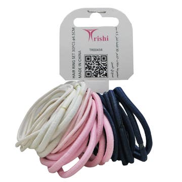 Trishi Assorted Hair Ring Set Accessories 