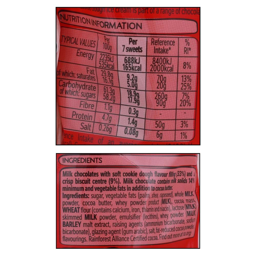 Nestle Munchies Cookie Dough Ice Cream Pouch 97g - Alosra supermarket near me