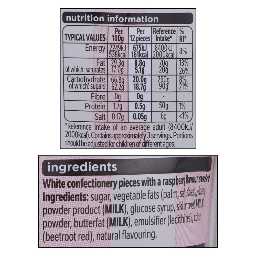 Nestle Milkybar Buttons Raspberry Ripple Pouch 86g - Alosra supermarket near me