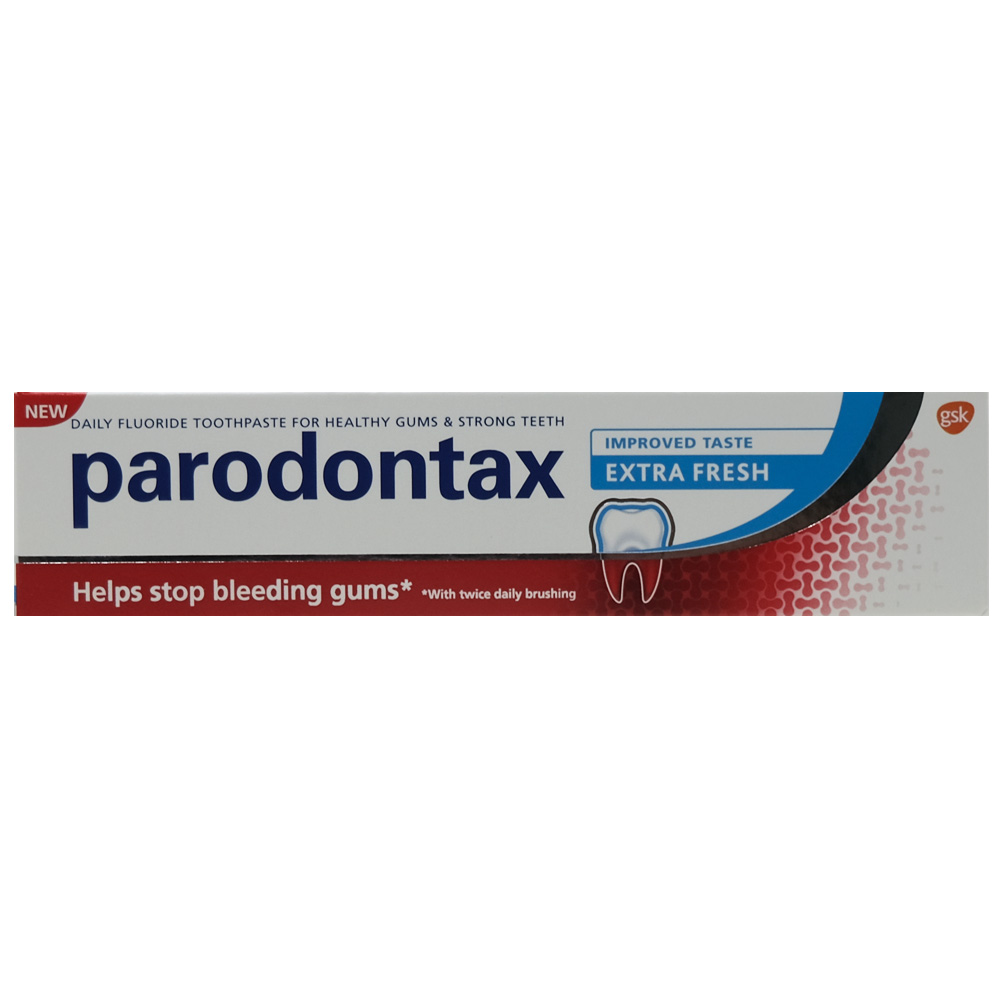 Parodontax Extra Fresh Toothpaste 50ml - Naturally Energizing - Available at Alosra Online Grocery Store.