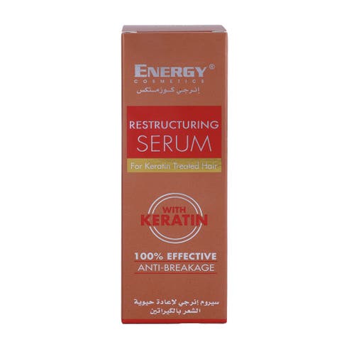 Energy Cosmetics Restructuring Hair Serum With Keratin 60ml 