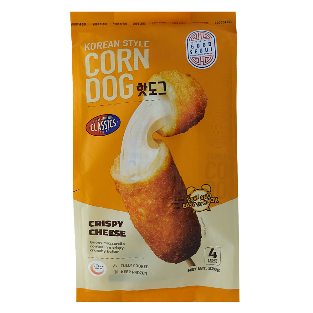 Good Seoul Crisp Cheese Corn Dog 4 Stick 320g 