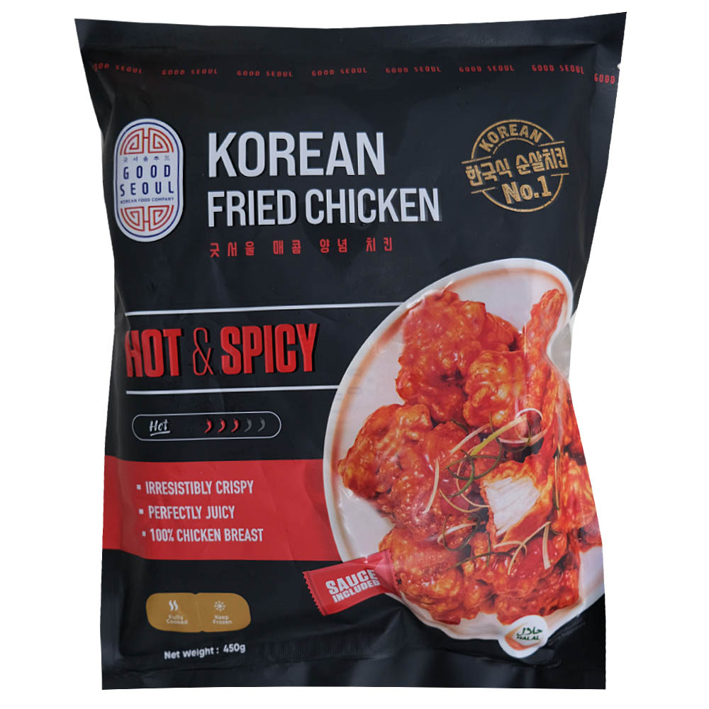 Good Seoul Hot & Spicy Korean Fried Chicken 450g 