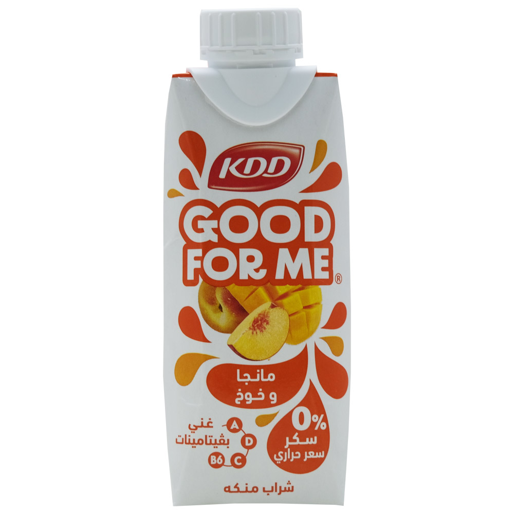 Kdd Mango & Peach Good For Me 250ml back image