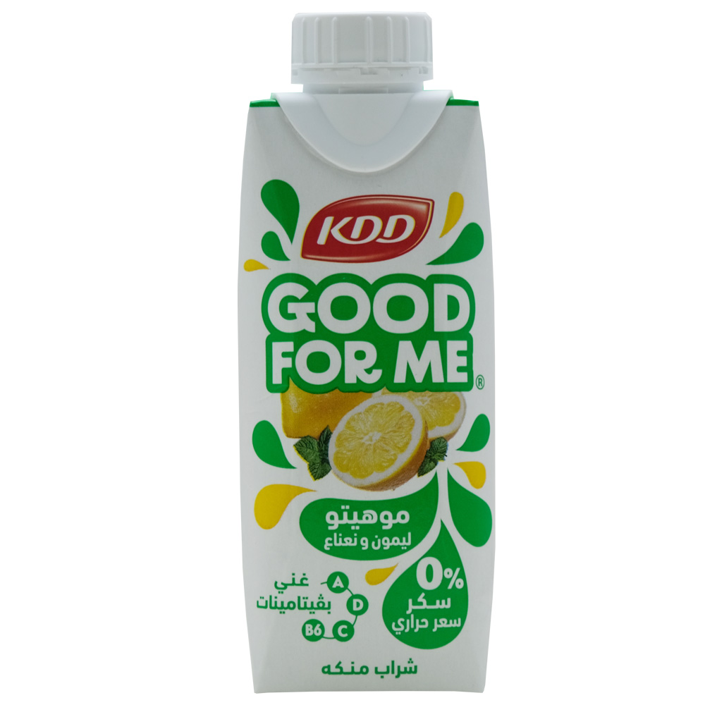 Kdd Lemon & Mint Mojito Good For Me 250ml back image
