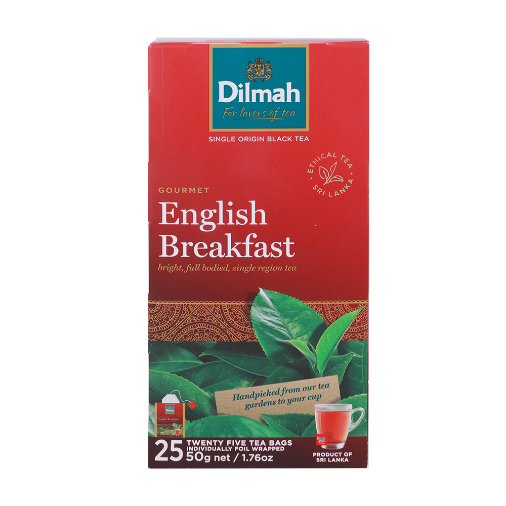 Dilmah English Breakfast Tea 25's 50g