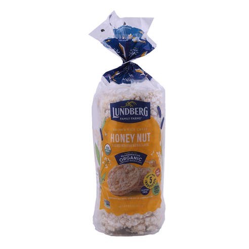 Lundberg Organic Honey Nut Brown Rice Cake 273g 