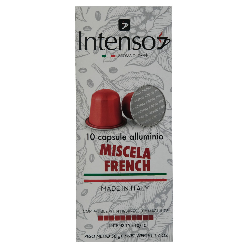 Intenso French Coffee Capsules 10's 50g