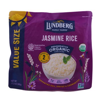 Lundberg Organic White Jasmine Rice 490g