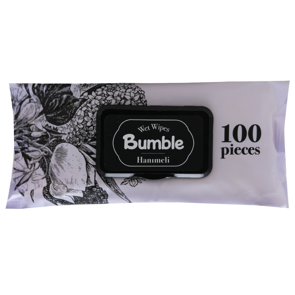 Bumble Honeysuckle Wet Wipes 100s