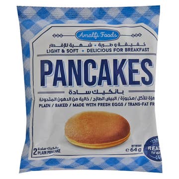 Amalfi Foods Plain Pancake 64g 2s 
