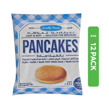 Amalfi Foods Plain Pancake 12x64g