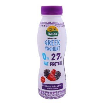 Nada Blackberry & Raspberry 0% Fat Greek Yoghurt 330ml 