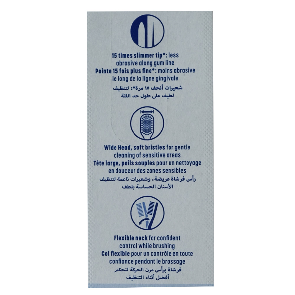 Colgate Gentle Clean Soft Tooth Brush back image