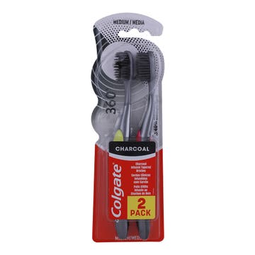 Colgate Charcoal Medium Toothbrush [Special Offer] 