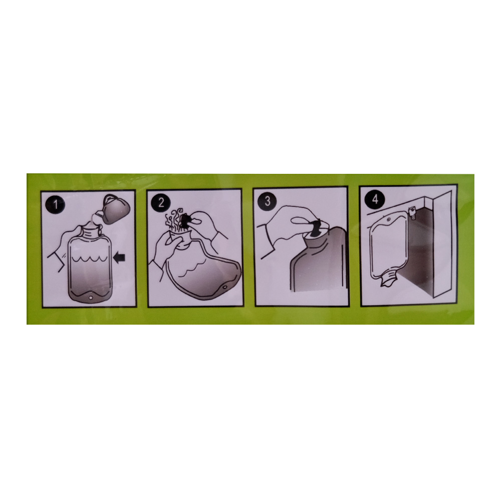 Sanger Hot Water Bag Without Cover 2L back image