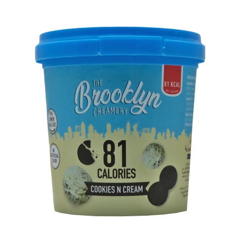 The Brooklyn Creamery Cookies & Cream Ice Cream Cup 125ml 