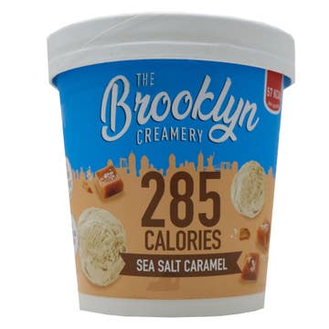 The Brooklyn Creamery Sea Salt Caramel Ice Cream Cup 450ml 