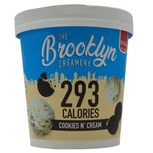 The Brooklyn Creamery Cookies & Cream Ice Cream Cup 450ml 