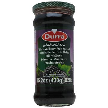 Durra Black Mulberry Jam 430g 