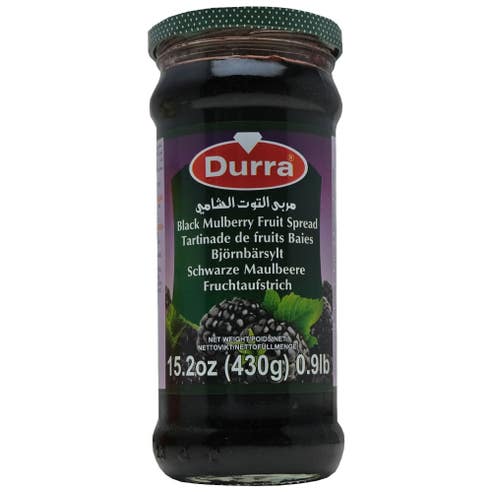 Durra Black Mulberry Jam 430g 