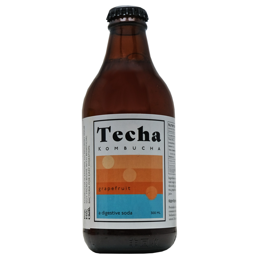 Techa Kombucha Grapefruit 300ml