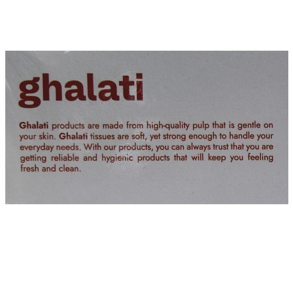 Ghalati Facial Tissue Box 2ply 120s 6+1 Free [Special Offer] right side image