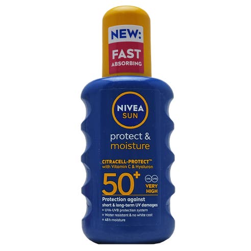 Nivea Protect & Moisture Spf50+ Sun Spray 200ml 