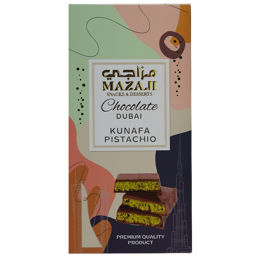 Mazaji Kunafa Pistachio Chocolate 200g