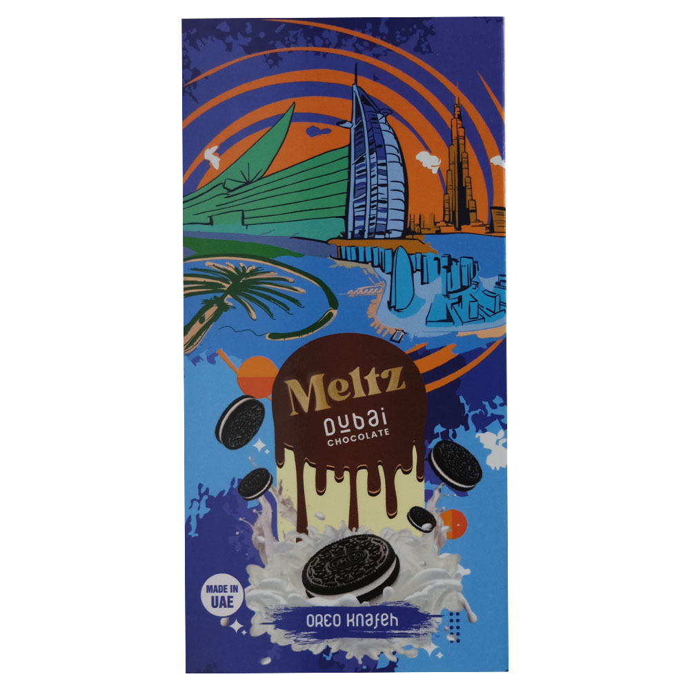 Meltz Dubai Compound Chocolate Oreo Knafeh 192g
