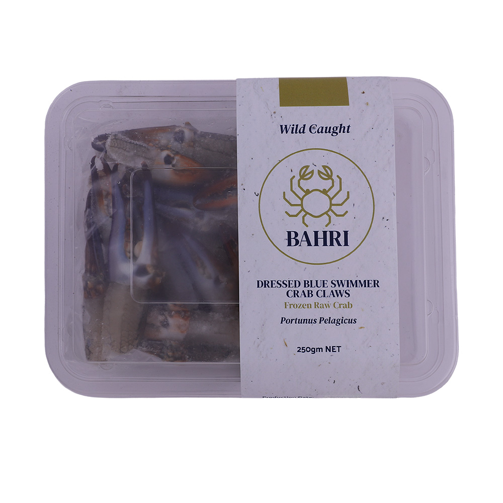 Bahri Blue Swimmer Crab Claws 250g