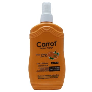 Carrot Sun Papaya Tanning Oil Spray 200ml 